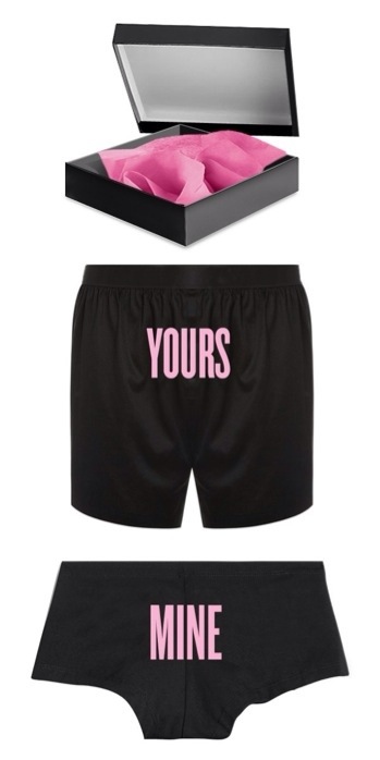 Beyoncé Releases His & Her Underwear For Valentine's Day
