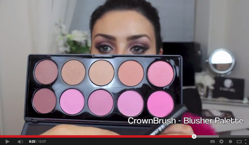 Review The Crownbrush Blusher Palette