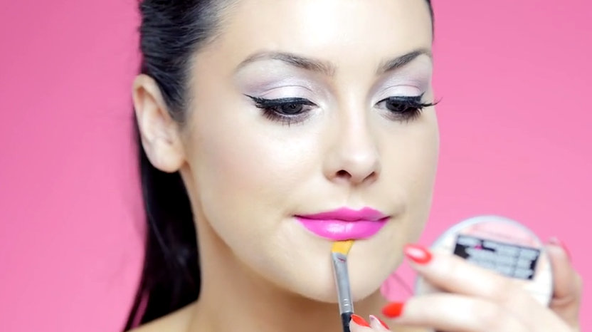 pink makeup 3