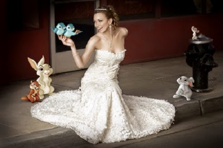 Disney-wedding-gown