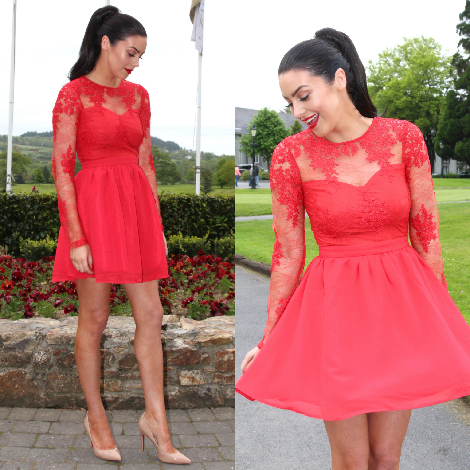 red dress to wear to wedding