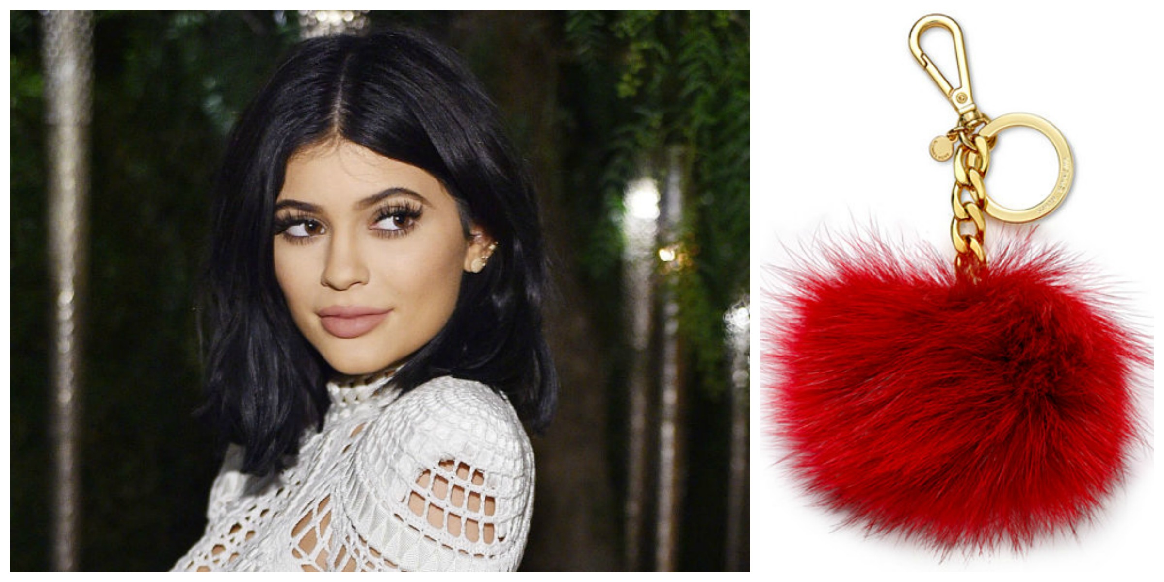 Kylie's Fendi Pom Pom Bag Charm Sells 