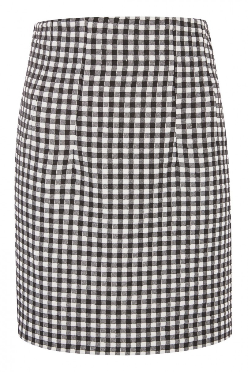 gingham skirt | So Sue Me