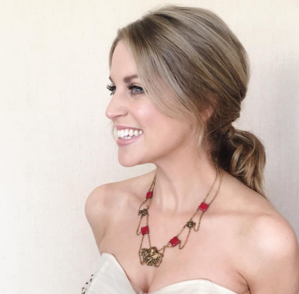 Joanne previously styled Amy Huberman's hair! 