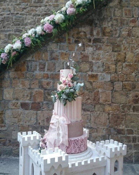 Lisa Cannon's wedding cake!